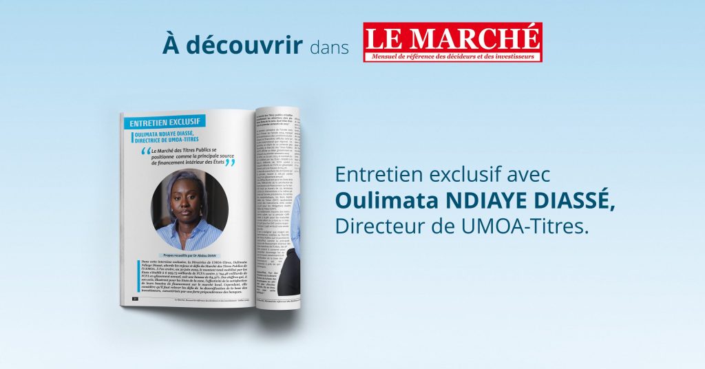 Entretien exclusif avec Oulimata Ndiaye Diassé, Directeur de UMOA-Titres